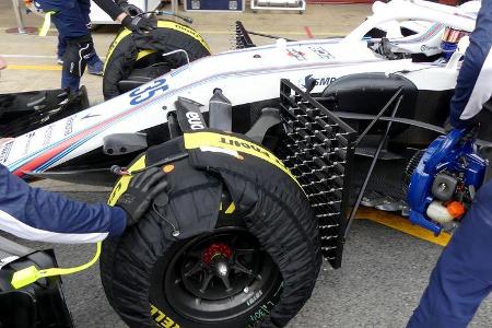 Sergey Sirotkin - Williams - Ferrari - F1-Test - Barcelona - Tag 2 - 27. Februar 2018