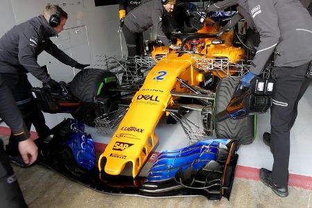 Stoffel Vandoorne - McLaren - Ferrari - F1-Test - Barcelona - Tag 2 - 27. Februar 2018