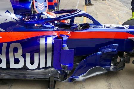 Pierre Gasly - Toro Rosso - Ferrari - F1-Test - Barcelona - Tag 2 - 27. Februar 2018