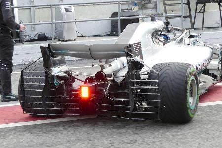 Valtteri Bottas - Mercedes - F1-Test - Barcelona - Tag 2 - 27. Februar 2018