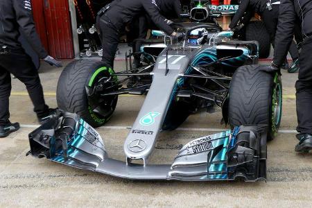 Valtteri Bottas - Mercedes - F1-Test - Barcelona - Tag 2 - 27. Februar 2018