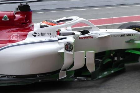 Charles Leclerc - Sauber - Ferrari - F1-Test - Barcelona - Tag 2 - 27. Februar 2018