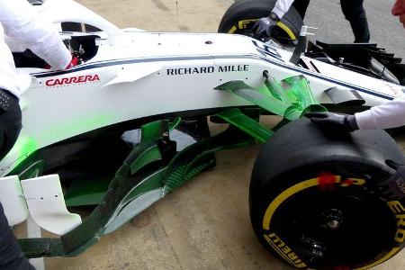 Charles Leclerc - Sauber - Ferrari - F1-Test - Barcelona - Tag 2 - 27. Februar 2018