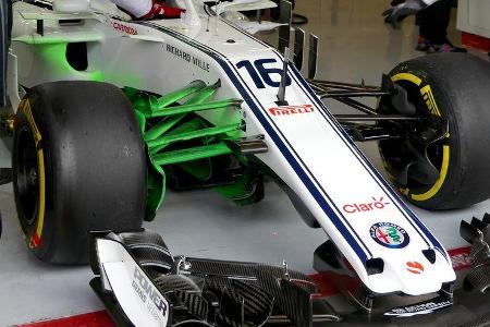 Charles Leclerc - Sauber - Ferrari - F1-Test - Barcelona - Tag 2 - 27. Februar 2018