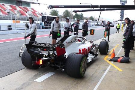 Kevin Magnussen - HaasF1 - F1-Test - Barcelona - Tag 2 - 27. Februar 2018