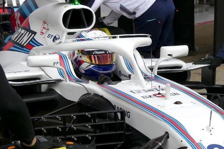 Sergey Sirotkin - Williams - Ferrari - F1-Test - Barcelona - Tag 2 - 27. Februar 2018