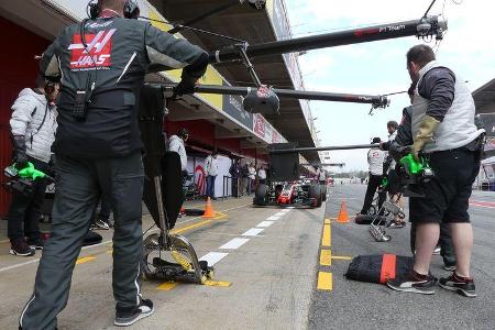 Kevin Magnussen - HaasF1 - F1-Test - Barcelona - Tag 2 - 27. Februar 2018