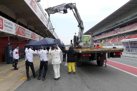 Charles Leclerc - Sauber - F1-Test - Barcelona - Tag 2 - 27. Februar 2018