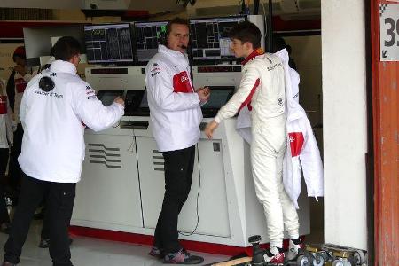 Charles Leclerc - Sauber - F1-Test - Barcelona - Tag 2 - 27. Februar 2018