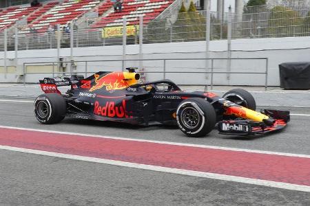 Max Verstappen - Red Bull - F1-Test - Barcelona - Tag 2 - 27. Februar 2018