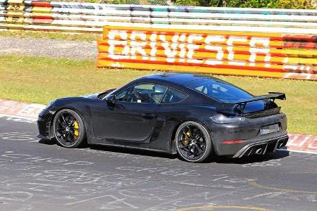 Porsche Cayman 718 GT4 Erlkönig