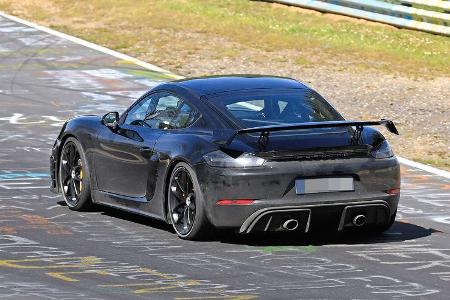 Porsche Cayman 718 GT4 Erlkönig