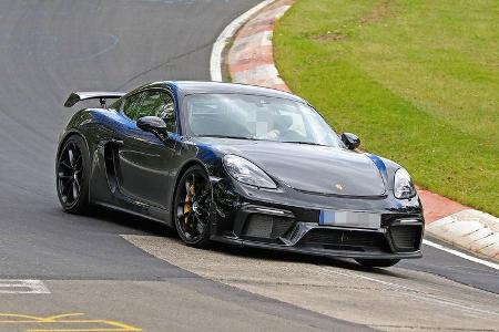 Porsche Cayman 718 GT4 Erlkönig