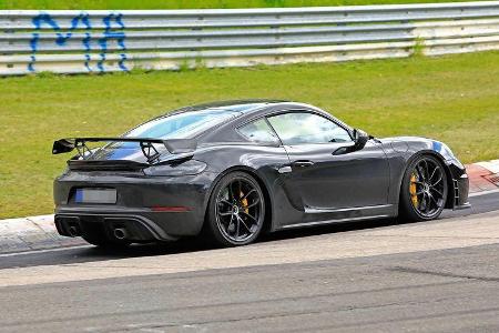 Porsche Cayman 718 GT4 Erlkönig