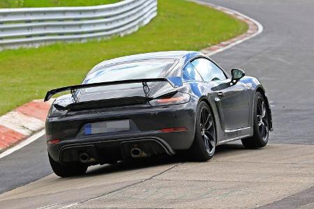 Porsche Cayman 718 GT4 Erlkönig
