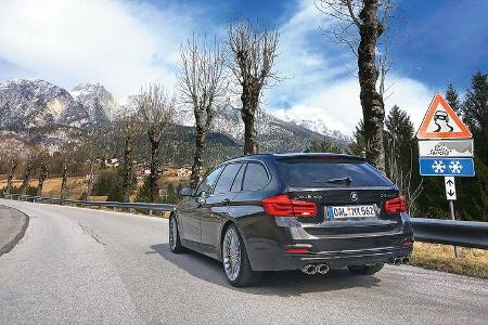 BMW Alpina D3 Biturbo, Heckansicht