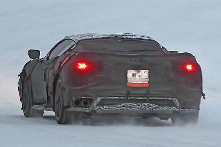 Erlkönig Chevrolet Corvette C8