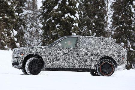 02/2018, Rolls-Royce Cullinan Erlkönig