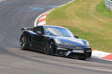 Erlkönig Porsche 718 Cayman GT4
