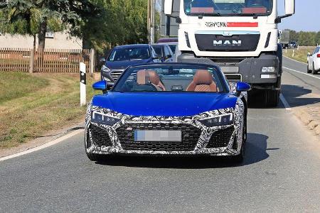 Erlkönig Audi R8 Spyder
