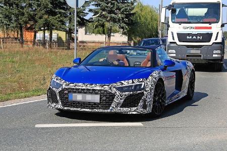 Erlkönig Audi R8 Spyder