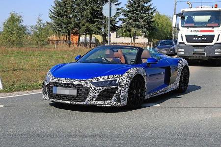 Erlkönig Audi R8 Spyder