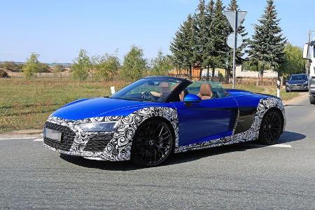 Erlkönig Audi R8 Spyder