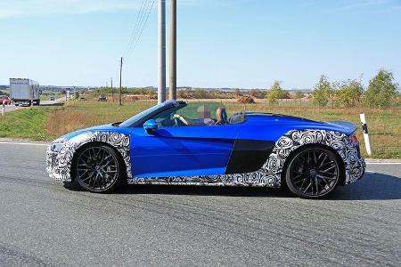 Erlkönig Audi R8 Spyder