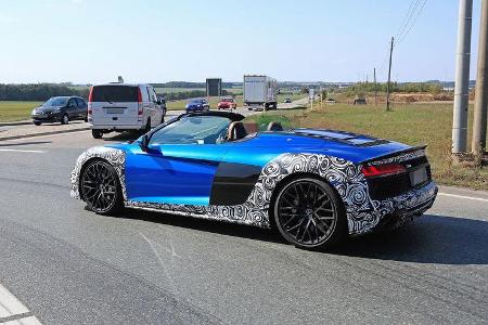 Erlkönig Audi R8 Spyder