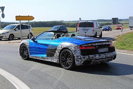 Erlkönig Audi R8 Spyder