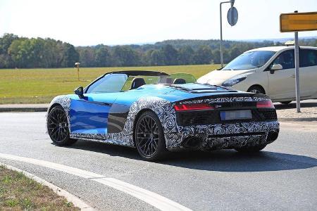 Erlkönig Audi R8 Spyder
