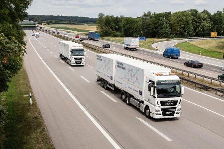 MAN TGX Platooning