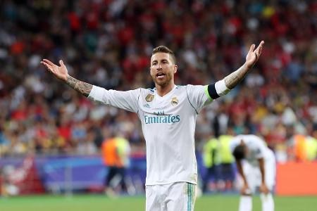 Platz 10: Sergio Ramos eröffnet die Top-Ten der Social-Media-Stars der diesjährigen WM. Der Teamkollege von Kroos in Madrid ...