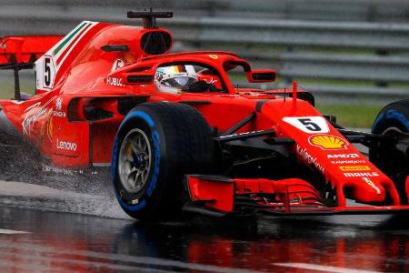 Sebastian Vettel - Ferrari - GP Ungarn 2018 - Qualifying