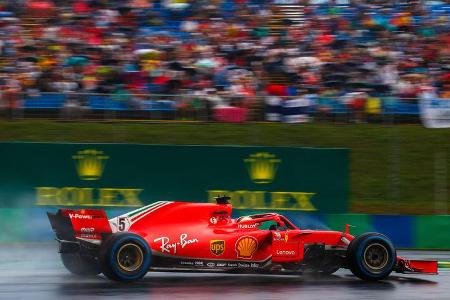 Sebastian Vettel - Ferrari - GP Ungarn 2018 - Qualifying