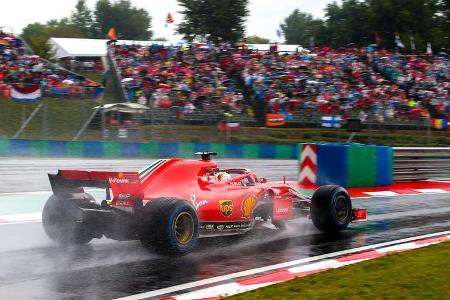 Sebastian Vettel - Ferrari - GP Ungarn 2018 - Qualifying
