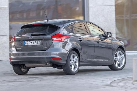 Ford Focus 1.5 Ecoboost, Heckansicht