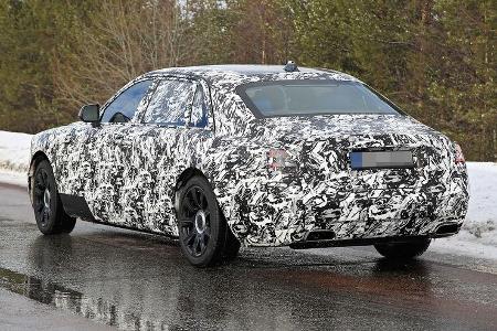 Erlkönig Rolls-Royce Ghost LWB