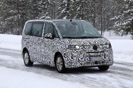 Erlkönig VW T7 Hybrid