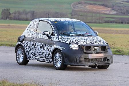 Erlkönig Fiat 500 Electric