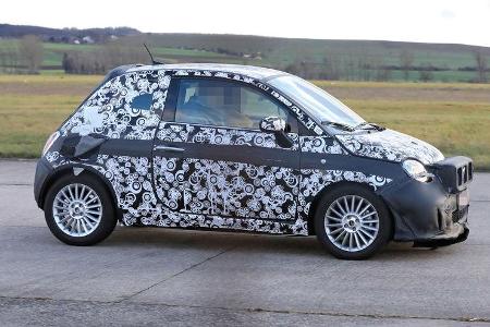 Erlkönig Fiat 500 Electric