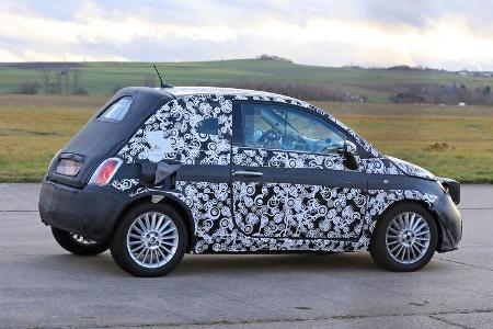 Erlkönig Fiat 500 Electric