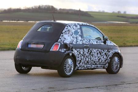 Erlkönig Fiat 500 Electric