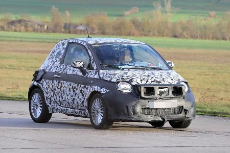 Erlkönig Fiat 500 Electric