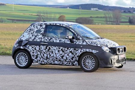 Erlkönig Fiat 500 Electric