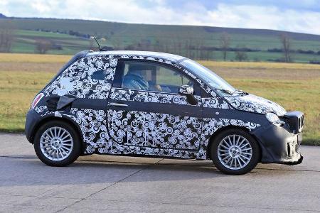 Erlkönig Fiat 500 Electric