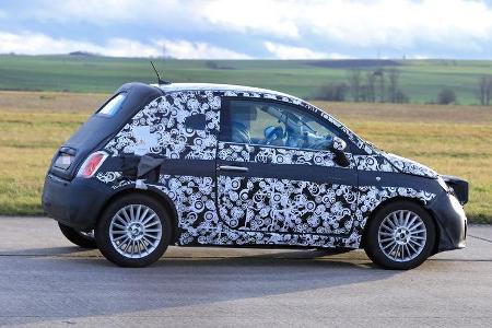 Erlkönig Fiat 500 Electric
