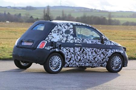 Erlkönig Fiat 500 Electric