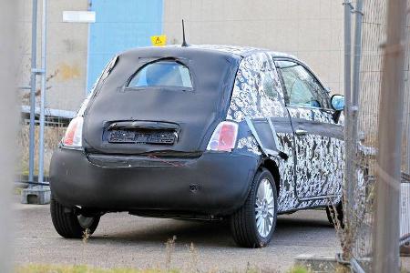 Erlkönig Fiat 500 Electric