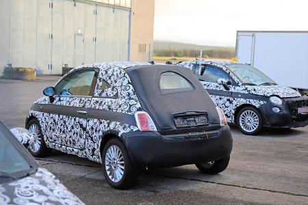 Erlkönig Fiat 500 Electric